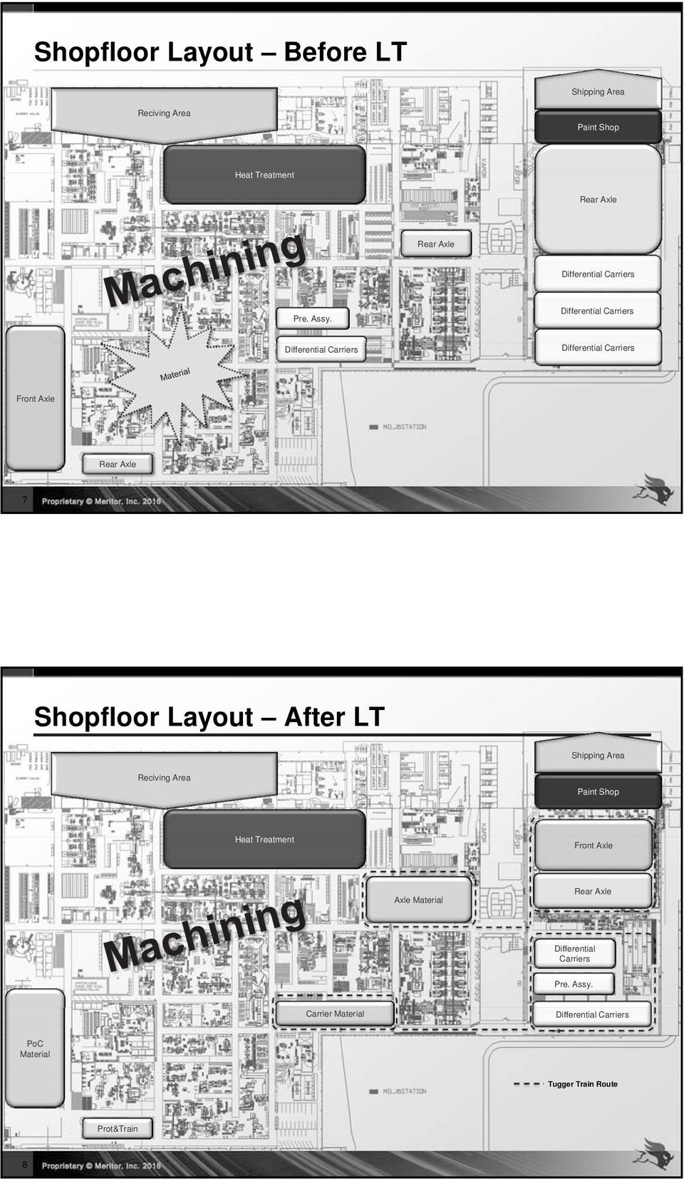 Front Axle 7 Shopfloor Layout After LT Shipping Area Reciving Area Paint