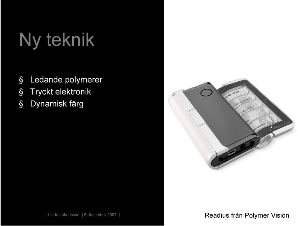 elektronik Dynamisk