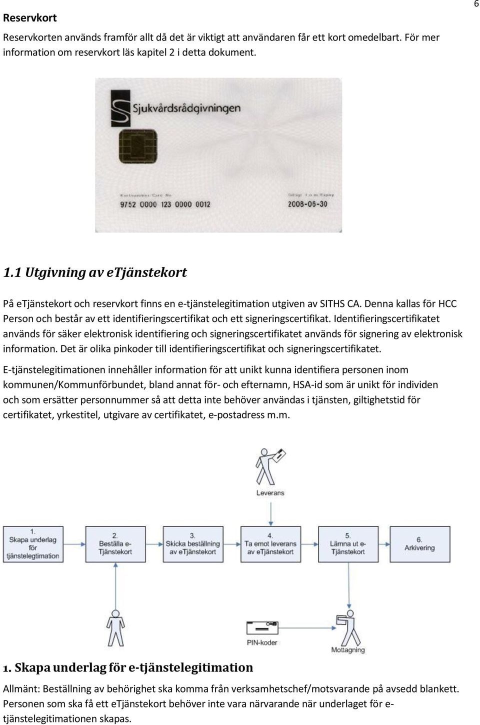 Denna kallas för HCC Person och består av ett identifieringscertifikat och ett signeringscertifikat.