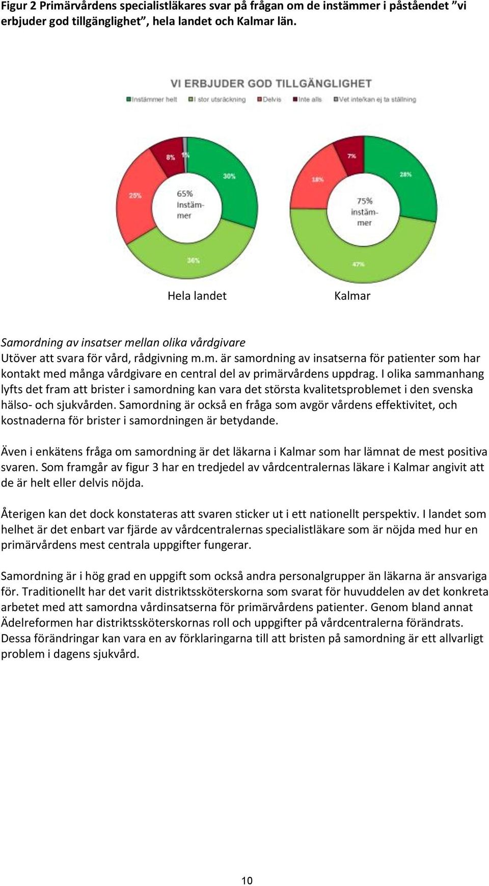 I olika sammanhang lyfts det fram att brister i samordning kan vara det största kvalitetsproblemet i den svenska hälso- och sjukvården.