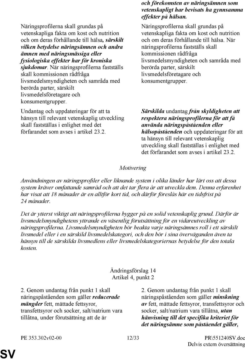 När näringsprofilerna fastställs skall kommissionen rådfråga livsmedelsmyndigheten och samråda med berörda parter, särskilt livsmedelsföretagare och konsumentgrupper.