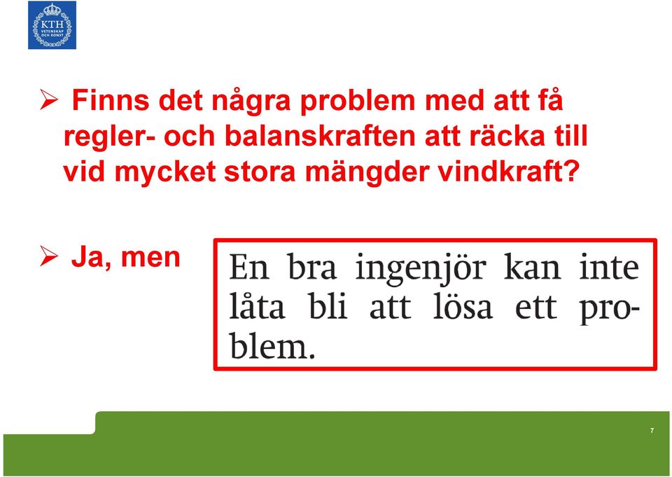 balanskraften att räcka till