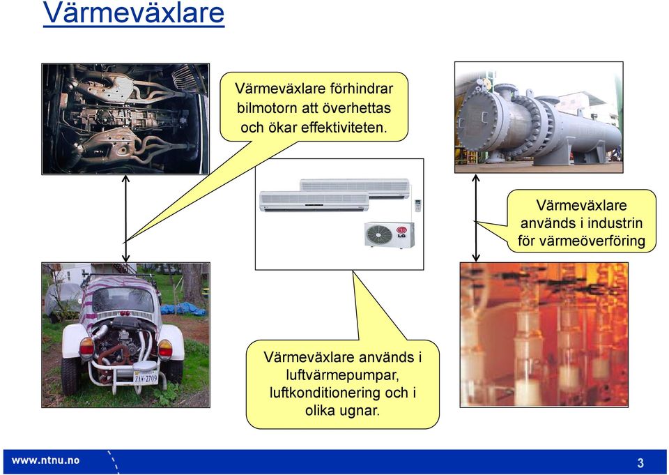 Vämevälae används ndustn fö vämeöveföng