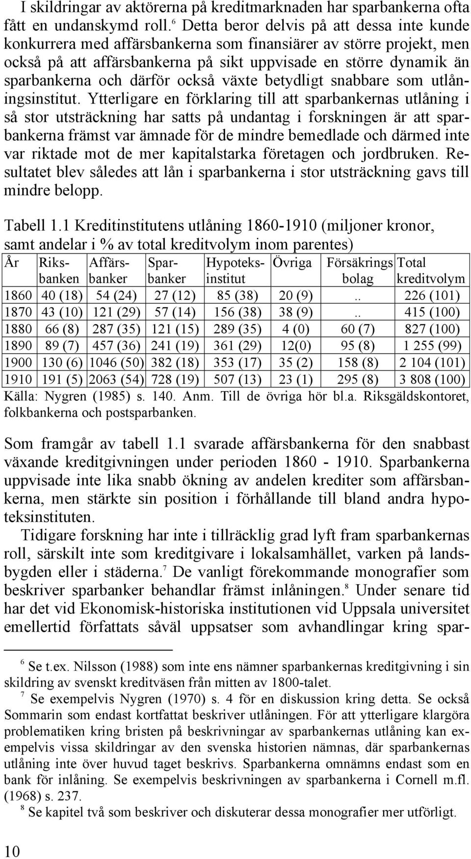 därför också växte betydligt snabbare som utlåningsinstitut.