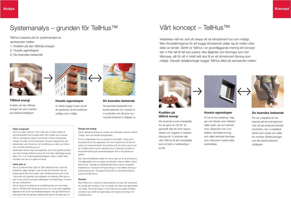 Därför är TellHus i en grundläggande mening ett koncept där vi från fall till fall kan justera vilka åtgärder och lösningar som bör tillämpas, allt för att vi totalt sett ska få en så klimatsmart