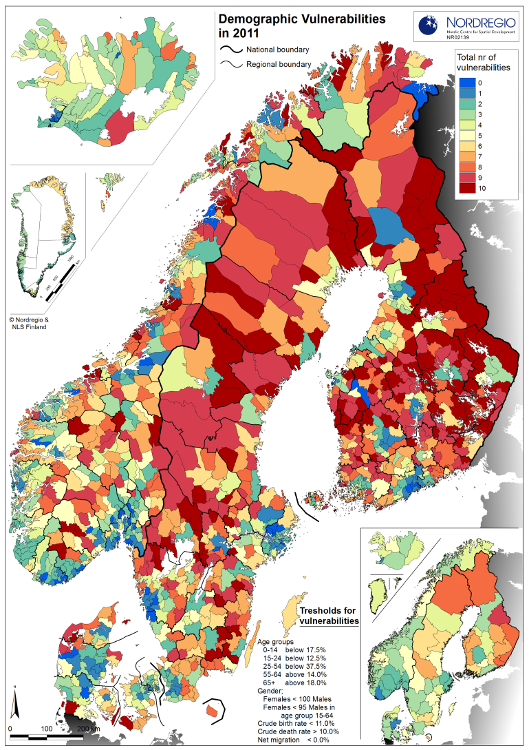 Sårbarheten Ett högt antal komponenter som ligger i riskzonen innebär