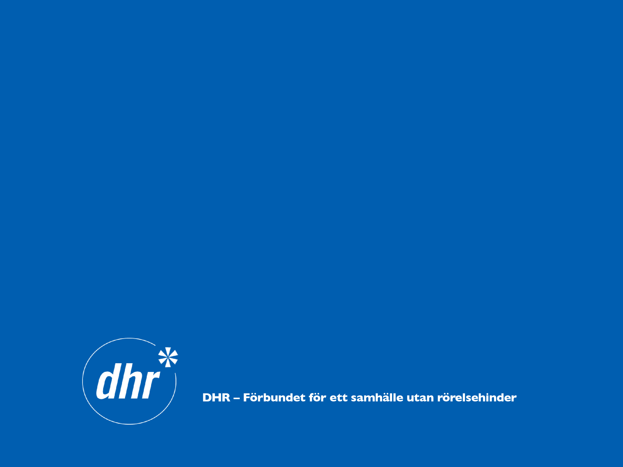 Bristande tillgänglighet som en form av diskriminering Erfarenheter av