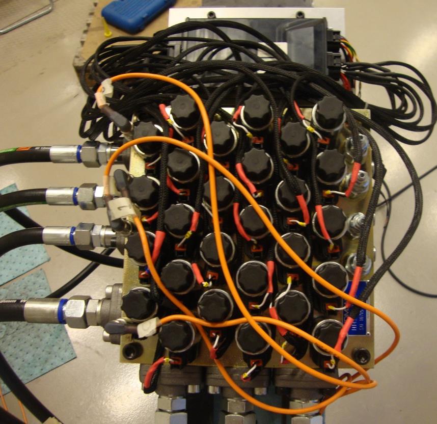 Avancerad mekatronisk styrning, med elektronik, styrdatorer, CAN-bus,