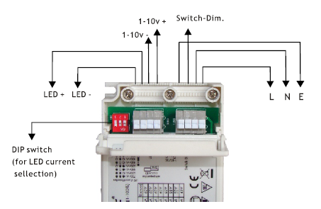 ipower Multi JK-30W Dimbar Den kraftfulla Multi LED-drivdonet på hela 30W, med individuellt ställbar utgång. Dimbar med hjälp av 1-10v styrningen eller med Push-dim funktionen.