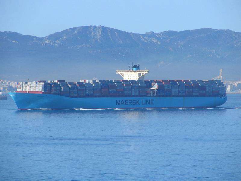 Logistisk utveckling ger ökade möjligheter till handel Emma Maersk världens