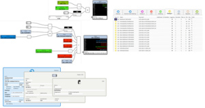 Robust mekanisk konstruktion medger tex byte av UCF 48 Operatörspanel UCF 32 Operatspanel Operatörspanel UCF 48/32st 3 färgade lysdioder (röd-gul-grön) 4-radig belyst display med totalt 80 tecken.