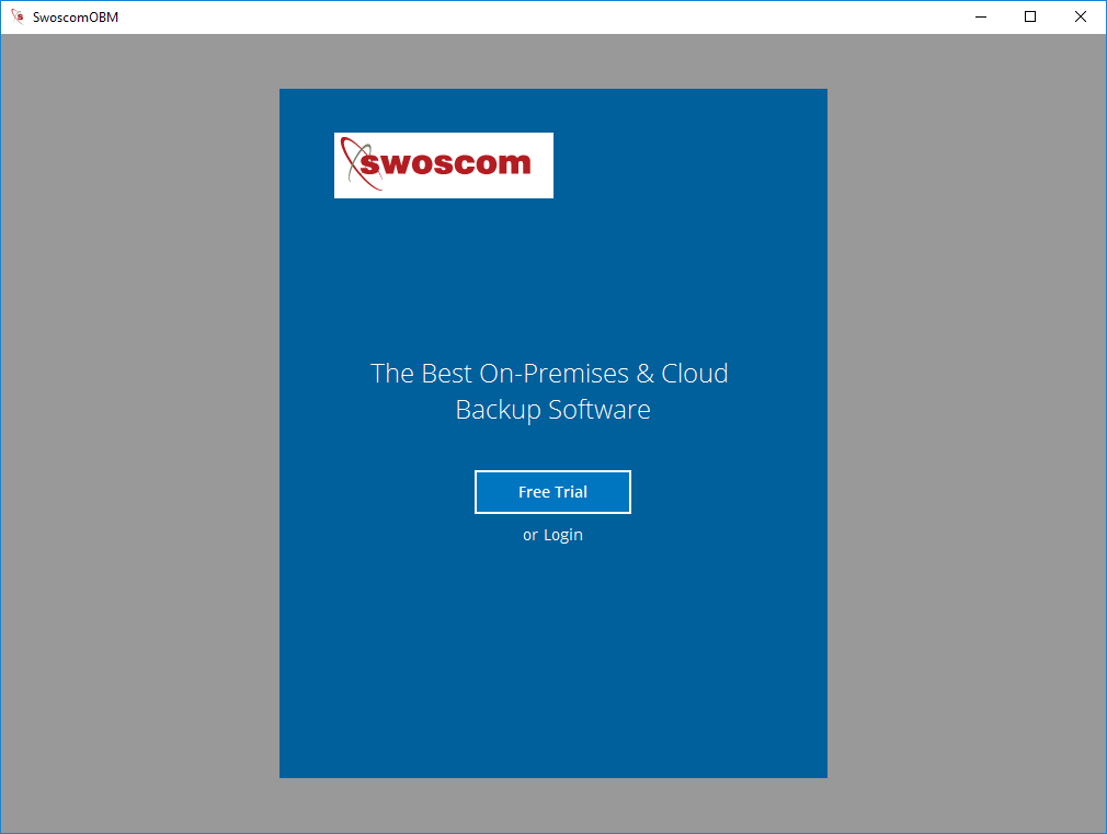 Starta applikationen Under installationen skapades en ikon för programmet på skrivbordet. Dubbelklicka på ikonen för att starta applikationen.