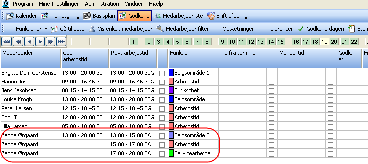 61-00 FILEXPORT TILL LÖNESYSTEMET LÖNEARTER FÖR SEMESTER (VERSION 6.17.37.171) Semester och feriefri kan nu från Administration > Lönekörningar, delas upp.