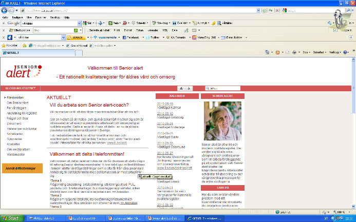Socialstyrelsen, 2011 Nutritionsbehandling, SWESPEN, 2006