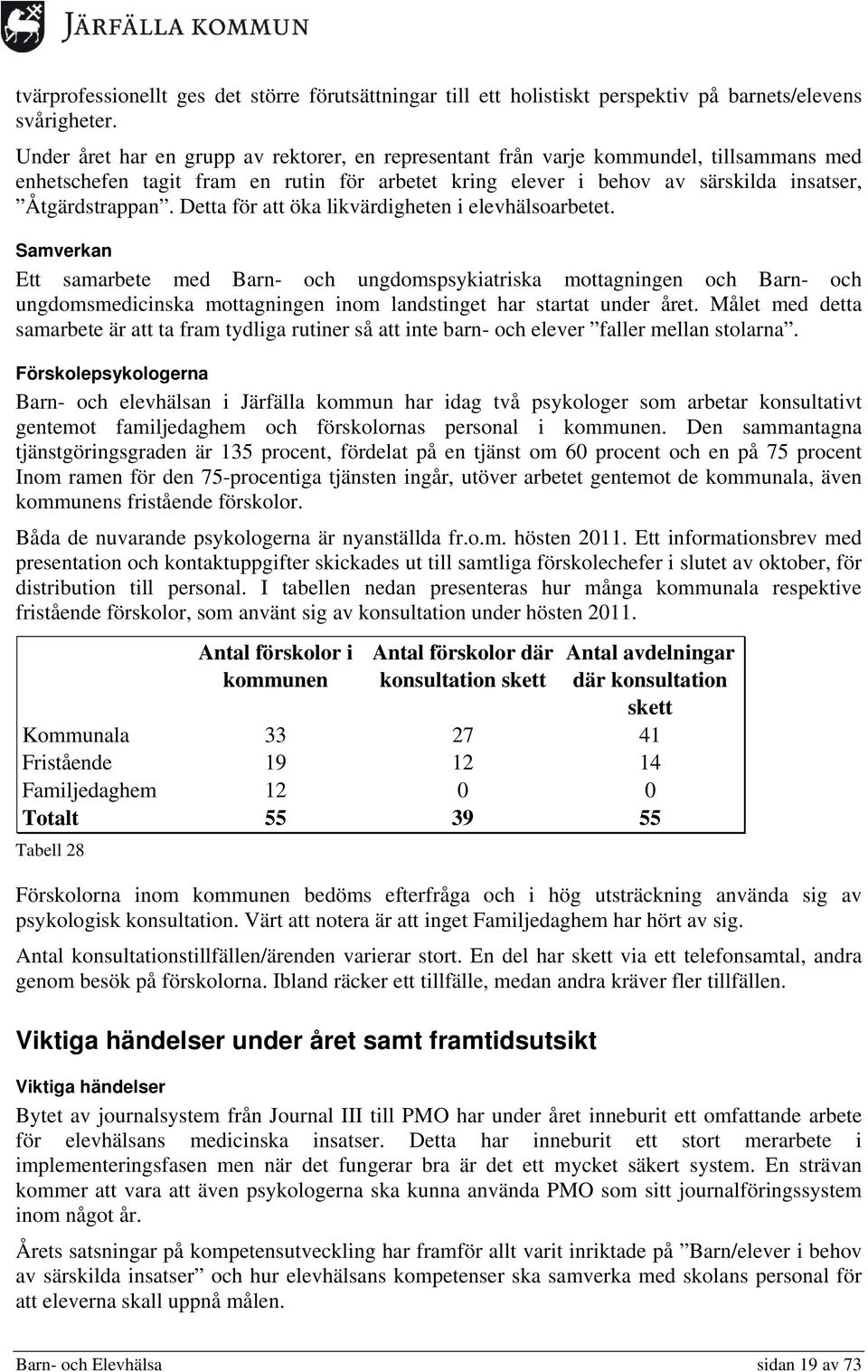 Detta för att öka likvärdigheten i elevhälsoarbetet.
