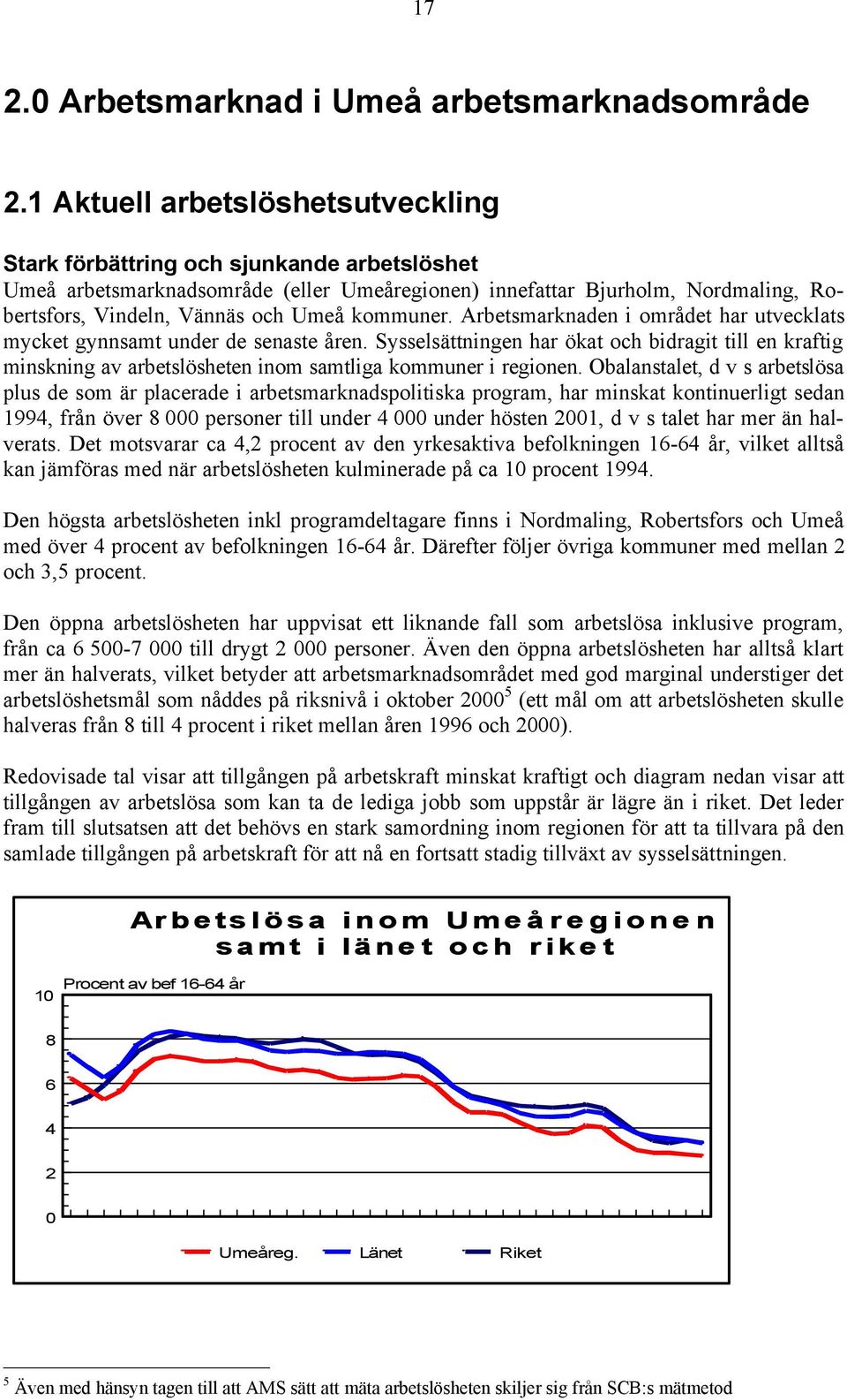 kommuner. Arbetsmarknaden i området har utvecklats mycket gynnsamt under de senaste åren.