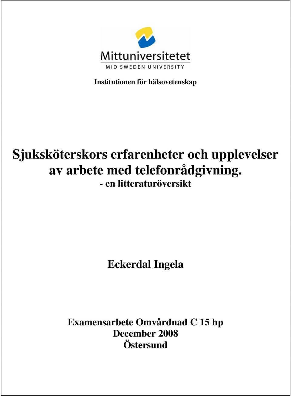 telefonrådgivning.