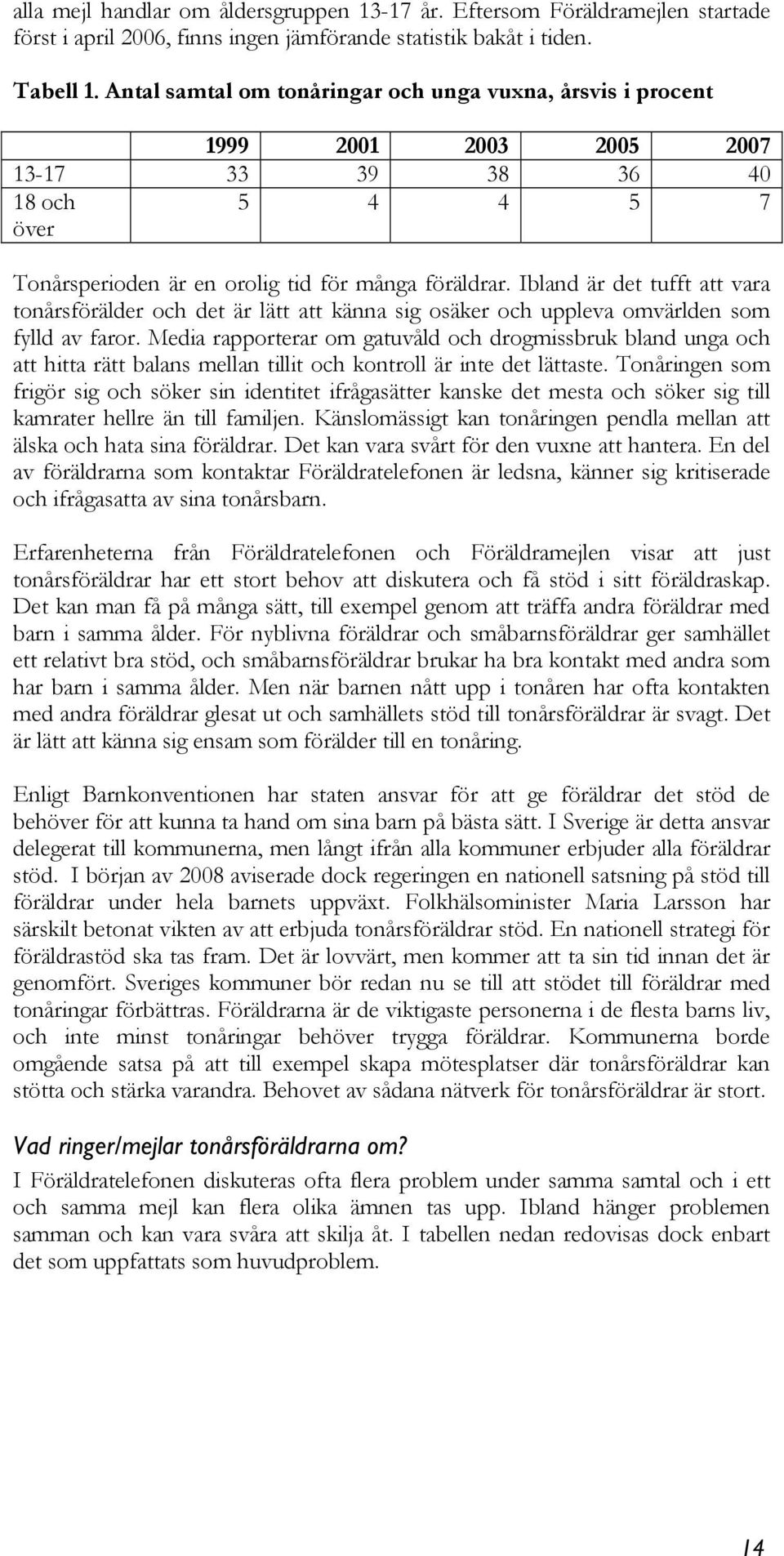 Ibland är det tufft att vara tonårsförälder och det är lätt att känna sig osäker och uppleva omvärlden som fylld av faror.