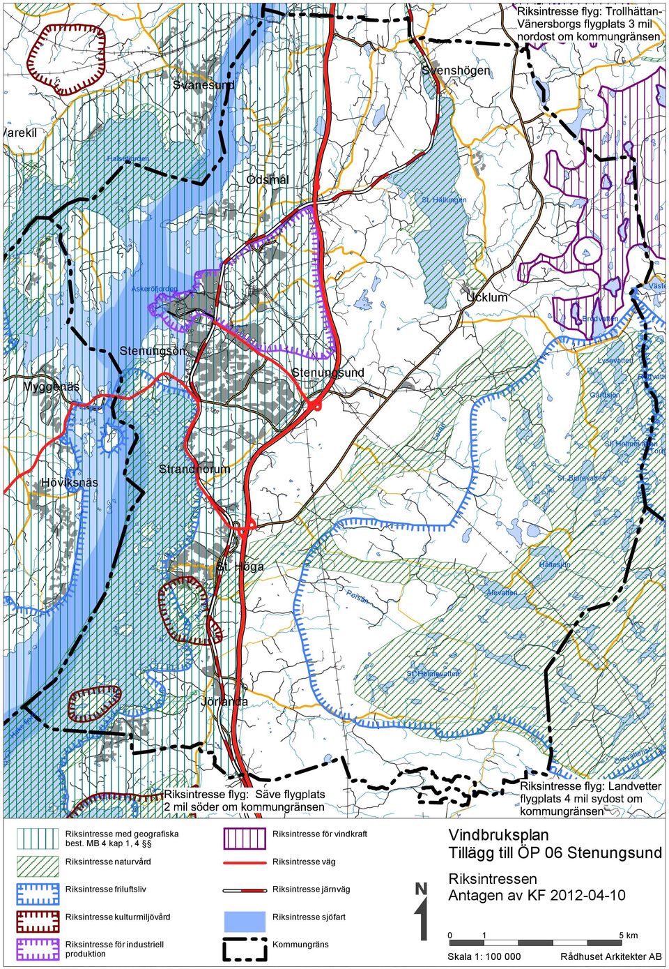 Vallby å Riksintresse med geografiska best.