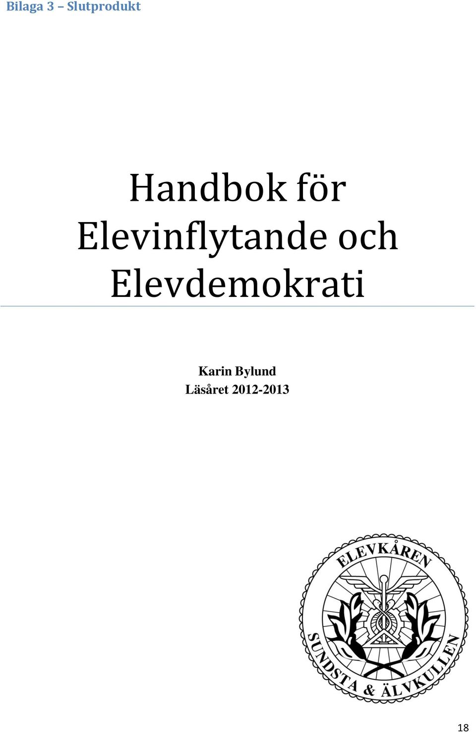 Elevinflytande och