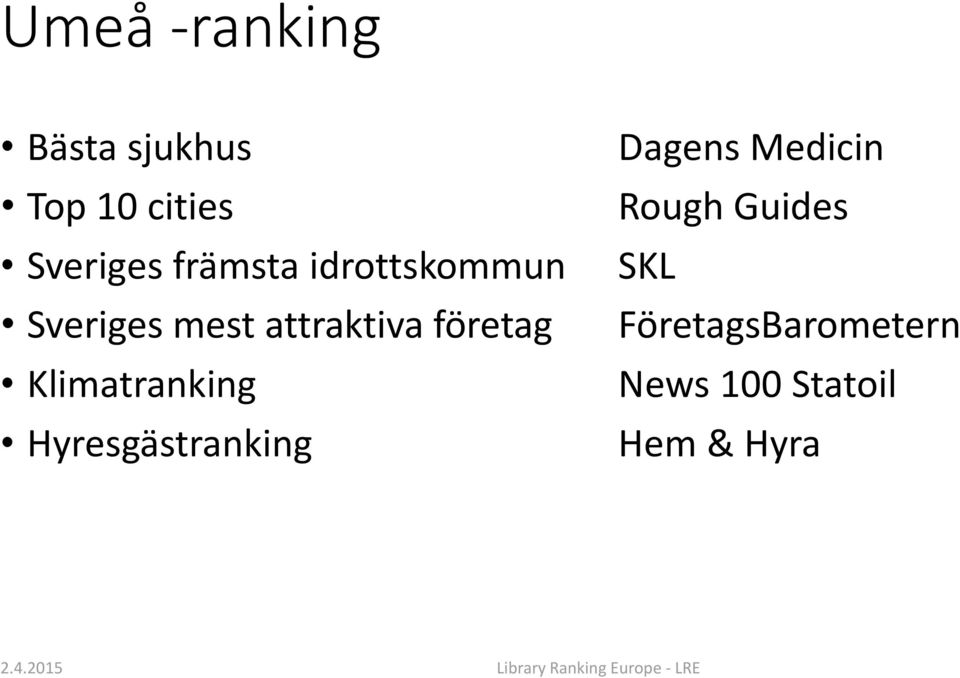 företag Klimatranking Hyresgästranking Dagens Medicin