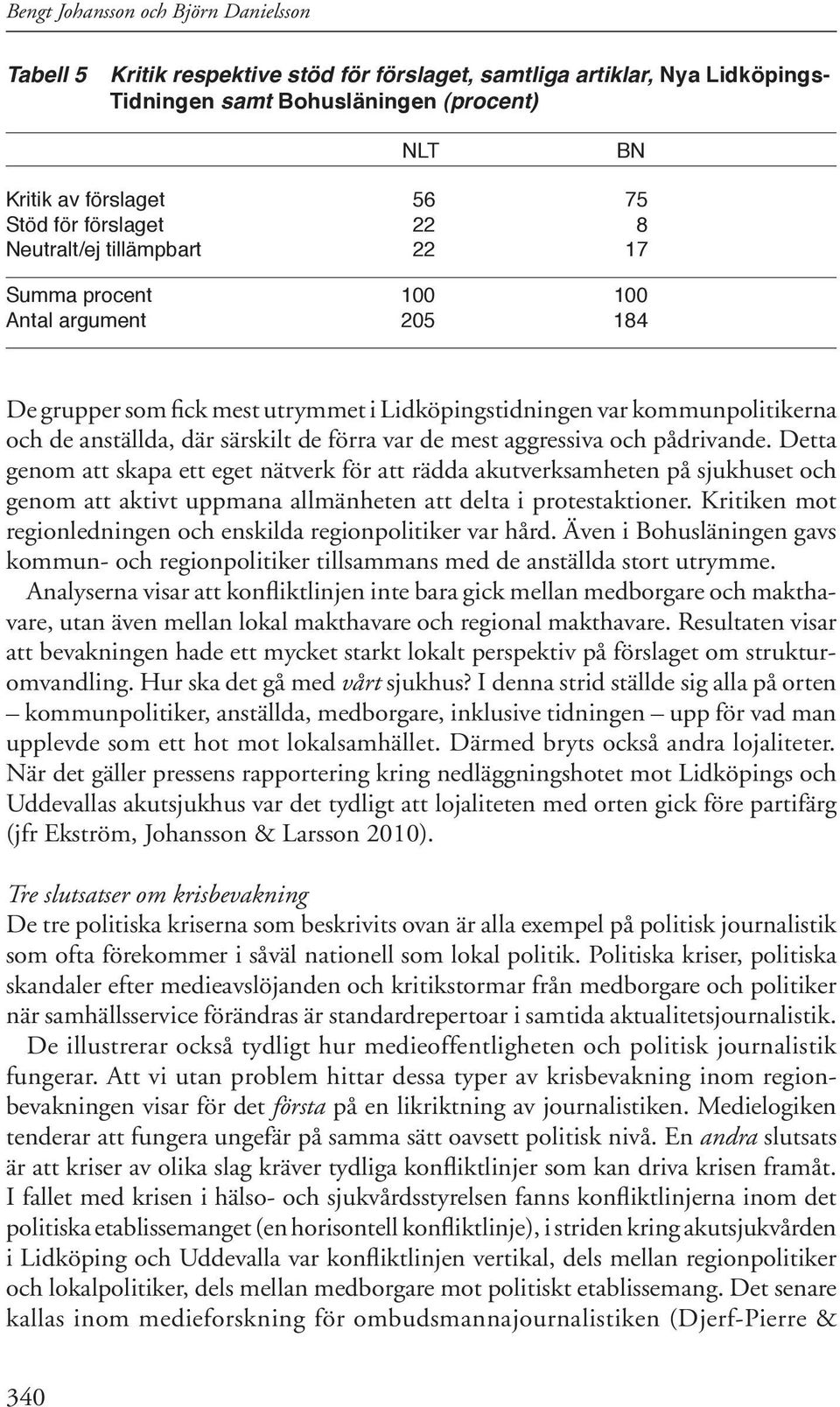 de förra var de mest aggressiva och pådrivande. Detta genom att skapa ett eget nätverk för att rädda akutverksamheten på sjukhuset och genom att aktivt uppmana allmänheten att delta i protestaktioner.