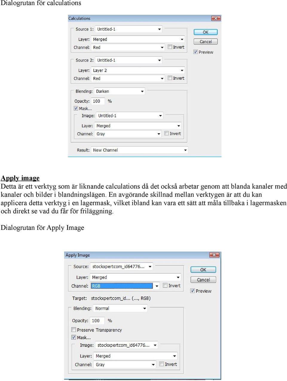 En avgörande skillnad mellan verktygen är att du kan applicera detta verktyg i en lagermask, vilket