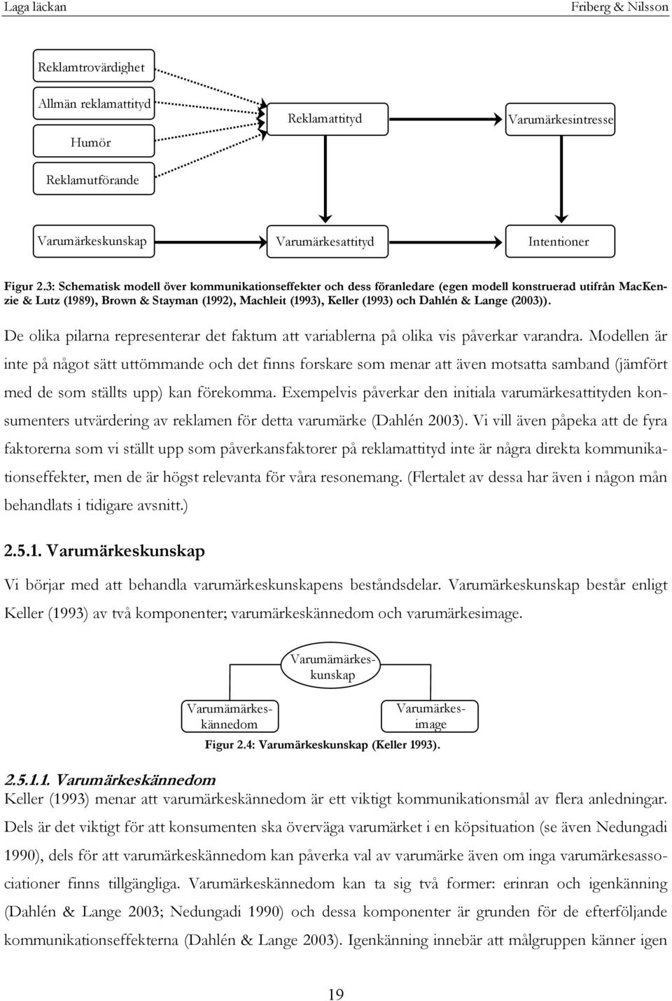 Lange (2003)). De olika pilarna representerar det faktum att variablerna på olika vis påverkar varandra.