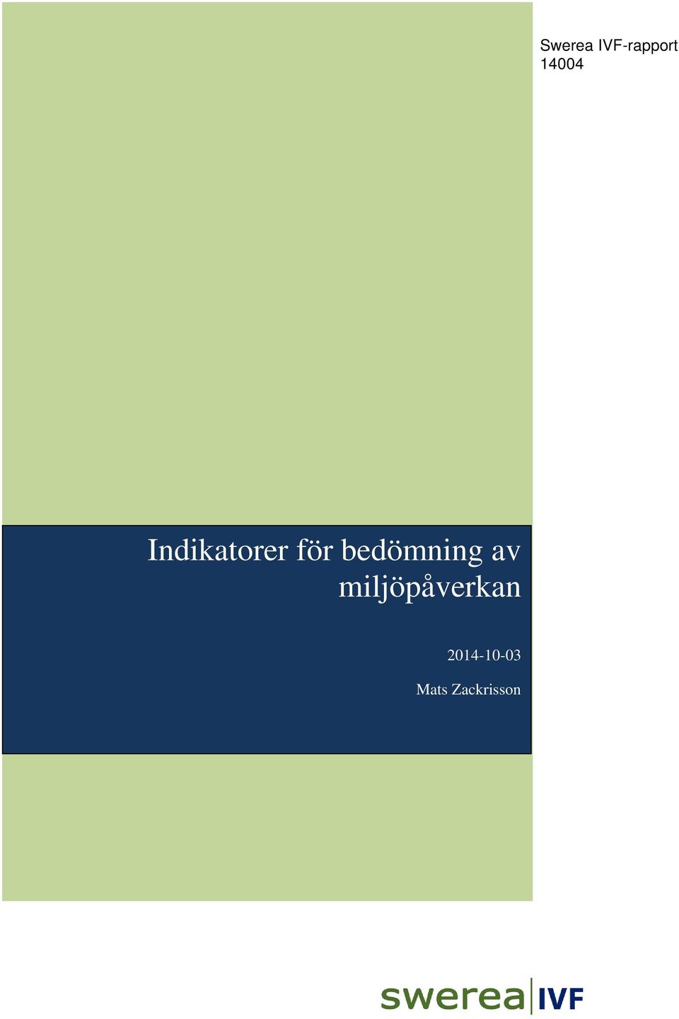 bedömning av