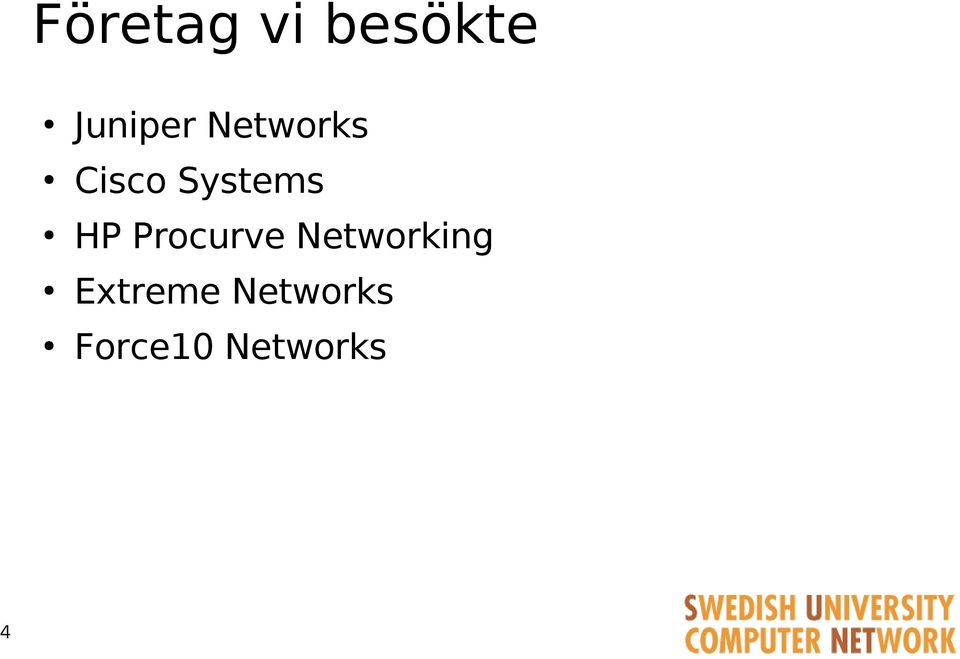 Procurve Networking