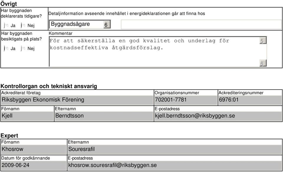 kostnadseffektiva åtgärdsförslag.