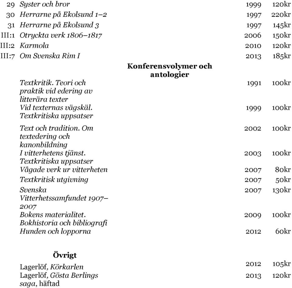 Om 2002 100kr textedering och kanonbildning I vitterhetens tjänst.