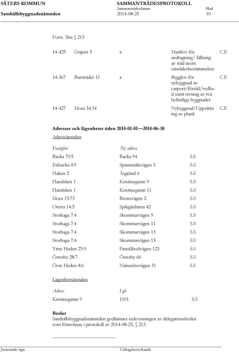 byggnader 14-427 Mora 34:34 Göran Styhr och Marika Tuomisto Styhr Nybyggnad/Uppsättn ing av plank C.E C.