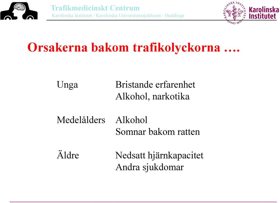 trafikolyckorna.