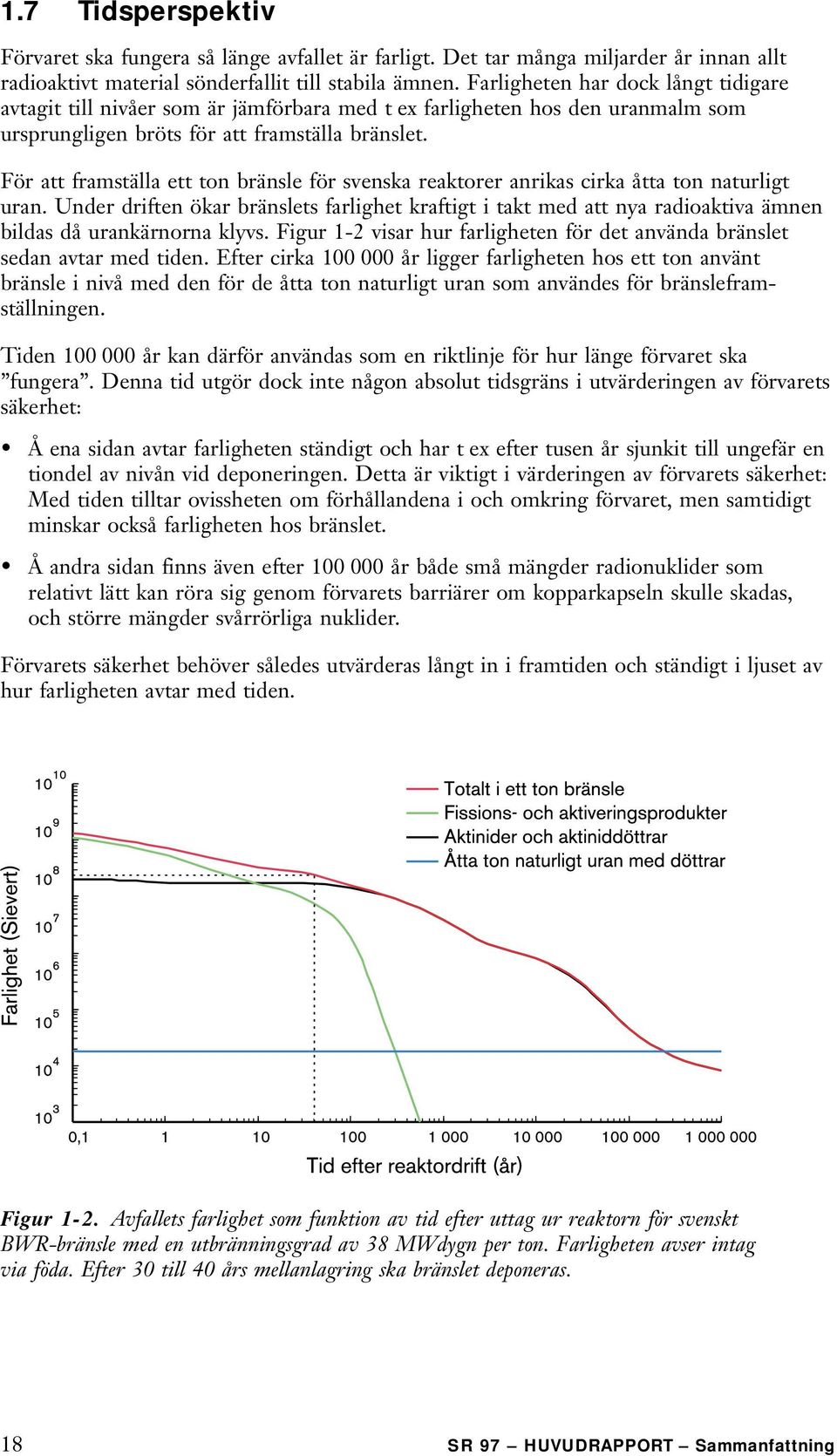 För att framställa ett ton bränsle för svenska reaktorer anrikas cirka åtta ton naturligt uran.