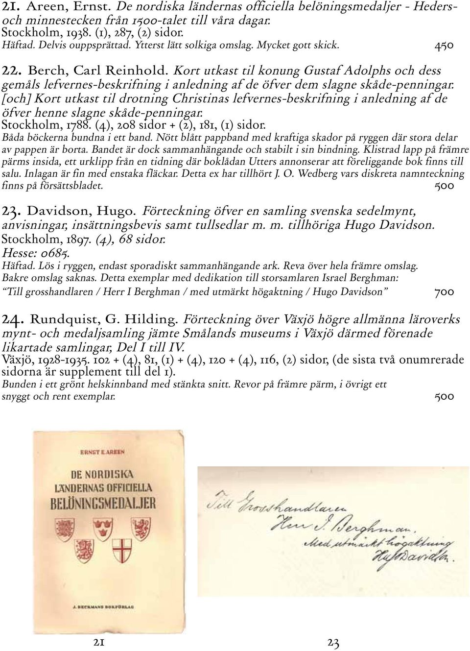 Kort utkast til konung Gustaf Adolphs och dess gemåls lefvernes-beskrifning i anledning af de öfver dem slagne skåde-penningar.