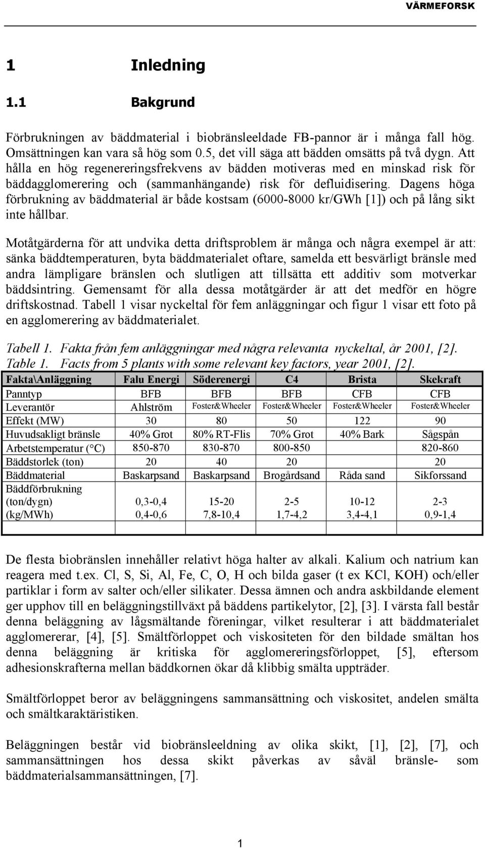 Dagens höga förbrukning av bäddmaterial är både kostsam (6000-8000 kr/gwh [1]) och på lång sikt inte hållbar.