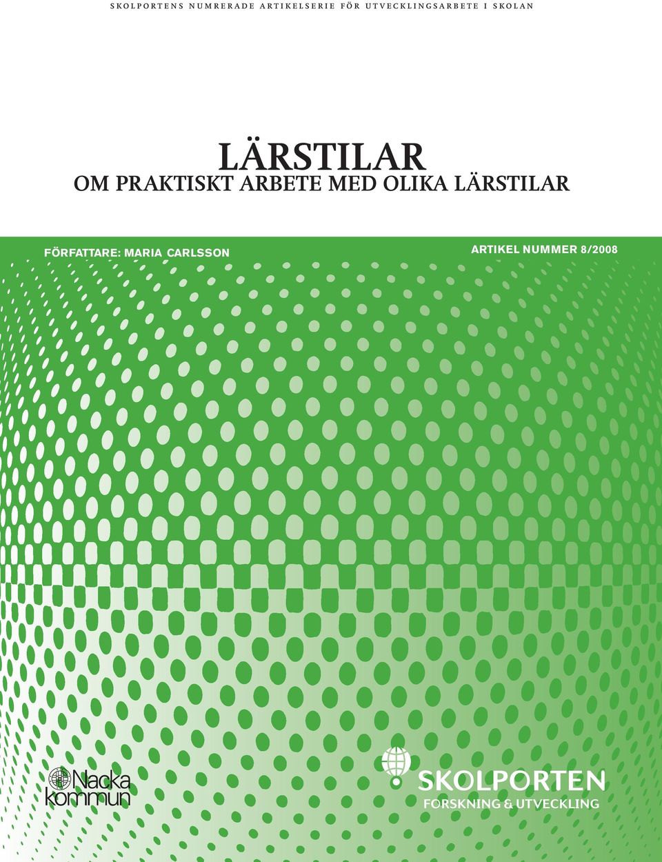 praktiskt arbete med olika lärstilar