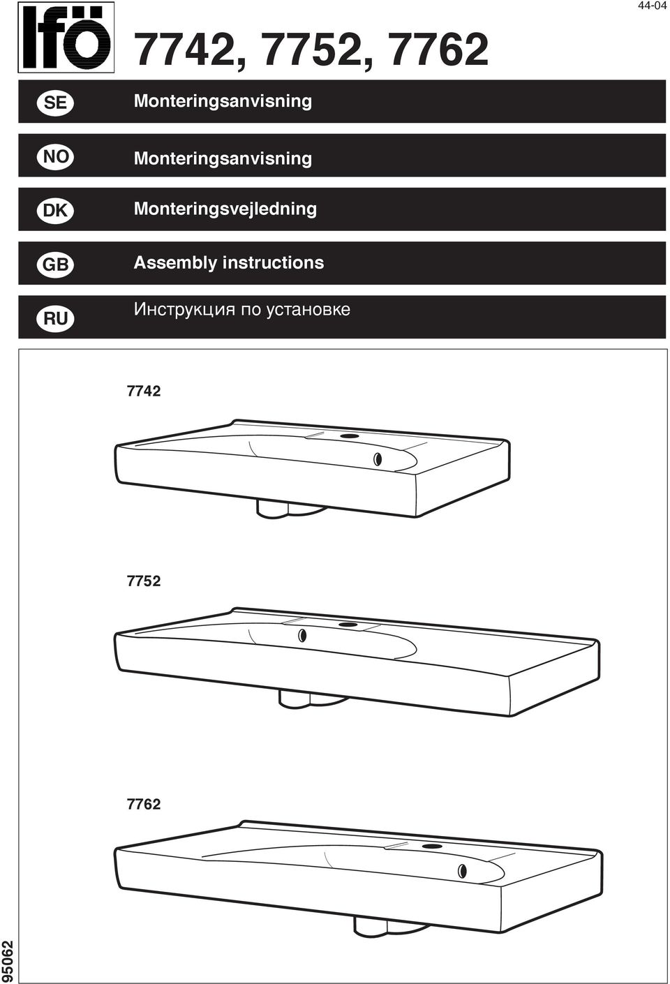 Monteringsanvisning Monteringsvejledning GB