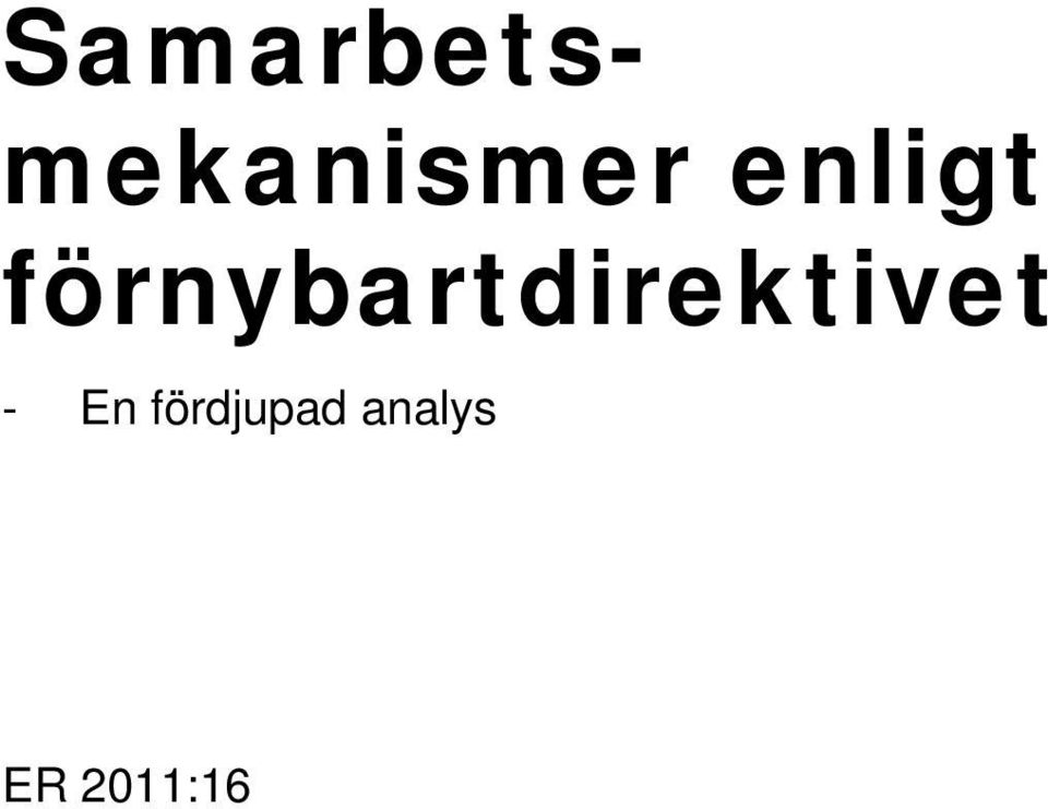 förnybartdirektivet