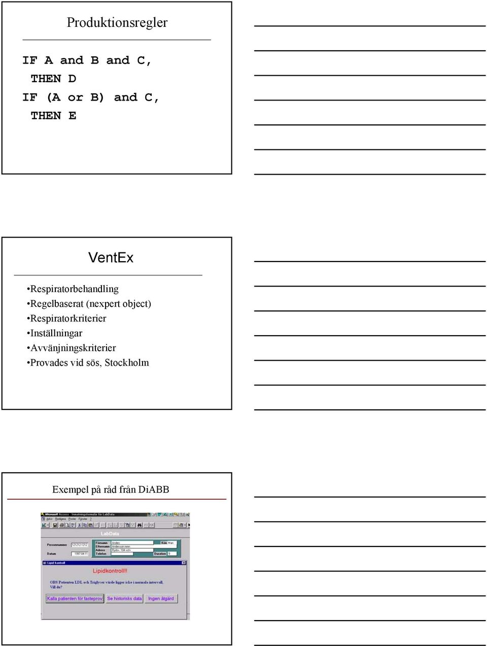 (nexpert object) Respiratorkriterier Inställningar