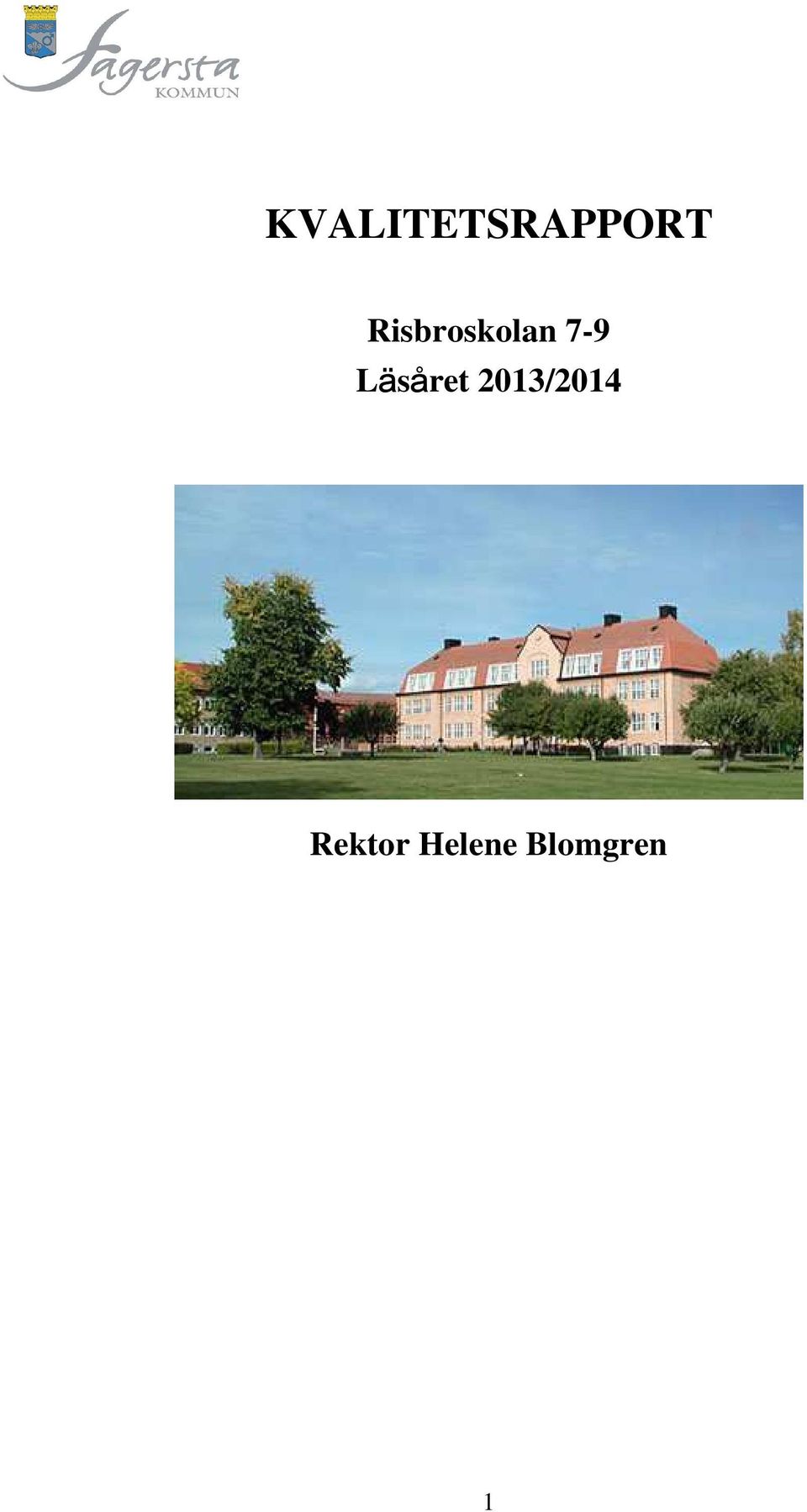 Läsåret 2013/2014