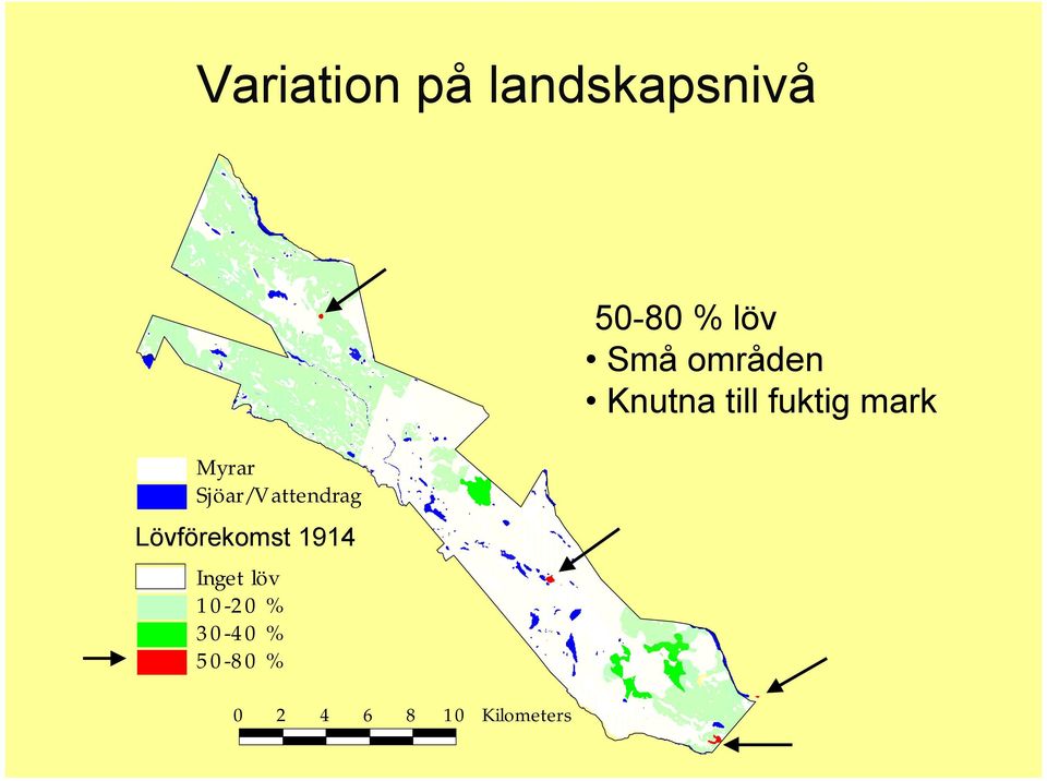 löv 10-20 % 30-40 % 50-80 % 0 2 4 6 8 10