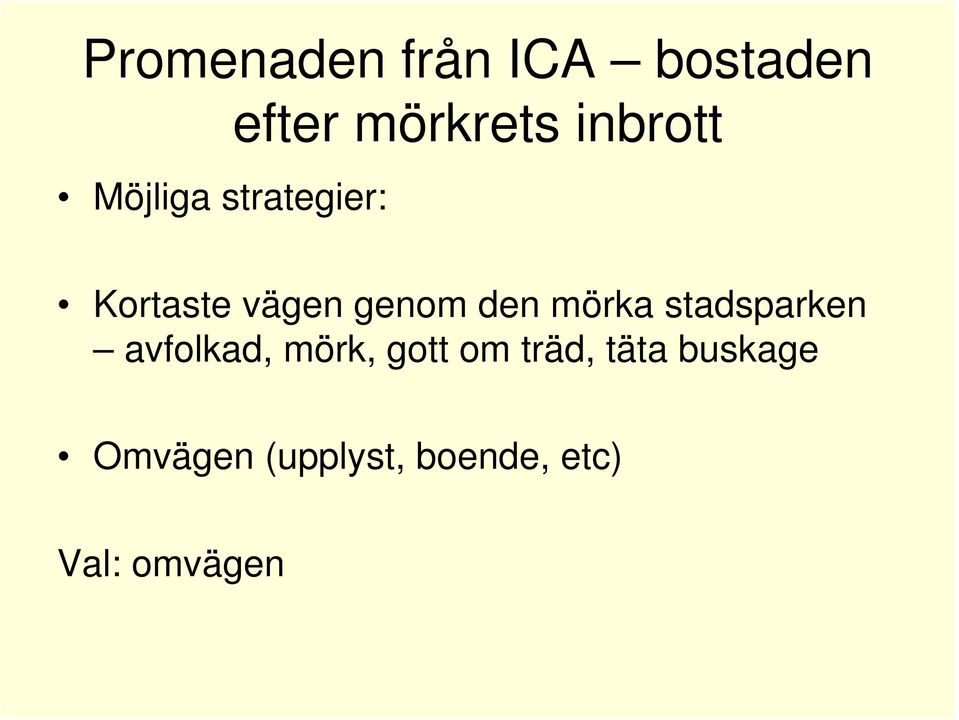 mörka stadsparken avfolkad, mörk, gott om träd,