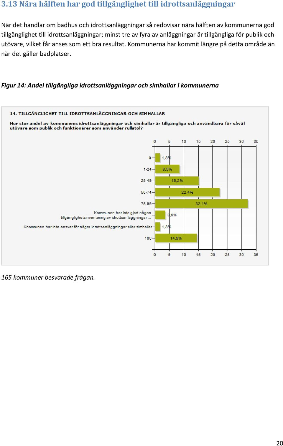 tillgängliga för publik och utövare, vilket får anses som ett bra resultat.