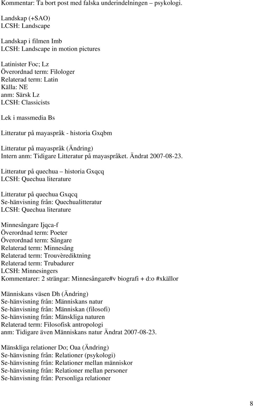 massmedia Bs Litteratur på mayaspråk - historia Gxqbm Litteratur på mayaspråk (Ändring) Intern anm: Tidigare Litteratur på mayaspråket. Ändrat 2007-08-23.