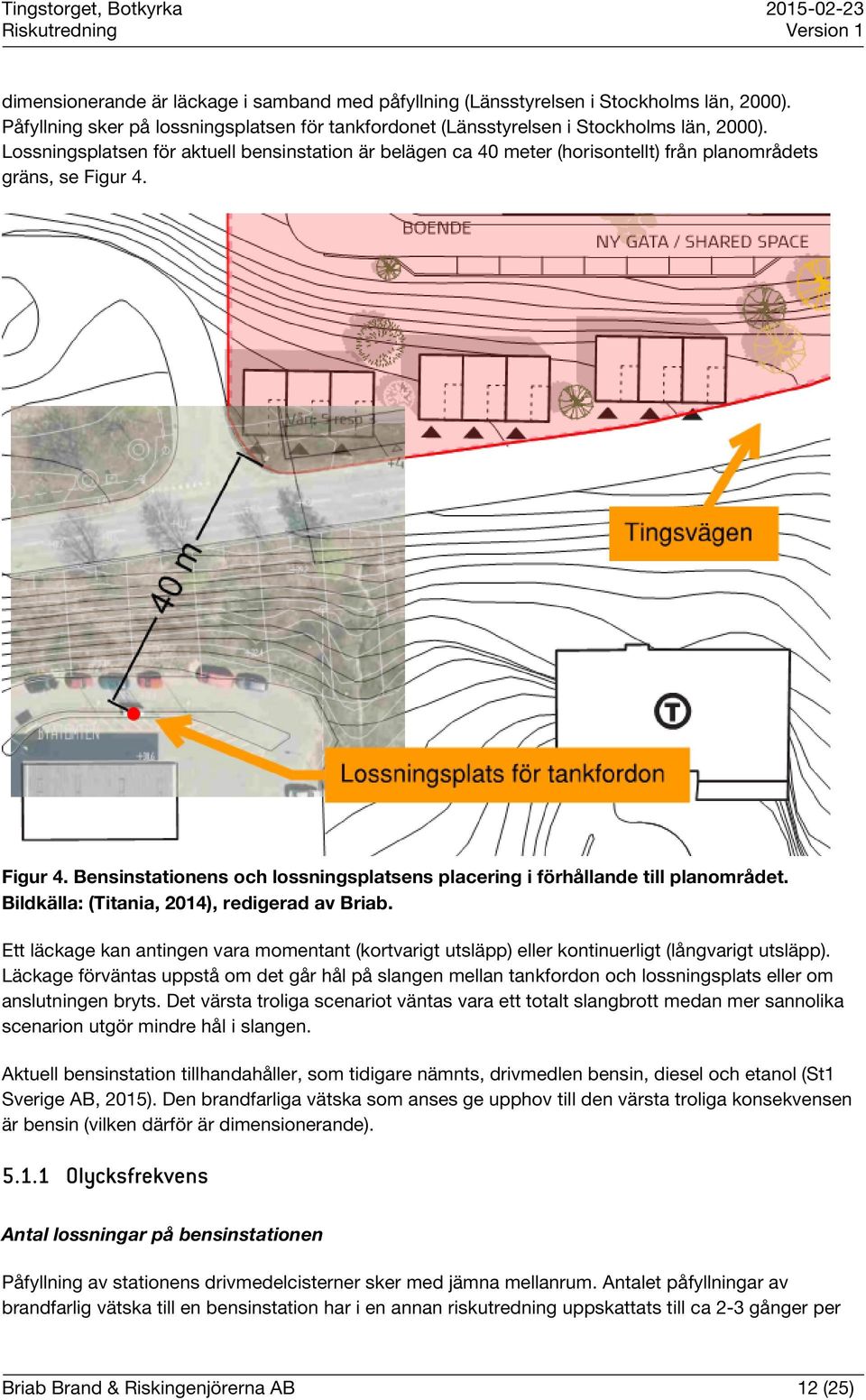 Bildkälla: (Titania, 2014), redigerad av Briab. Ett läckage kan antingen vara momentant (kortvarigt utsläpp) eller kontinuerligt (långvarigt utsläpp).