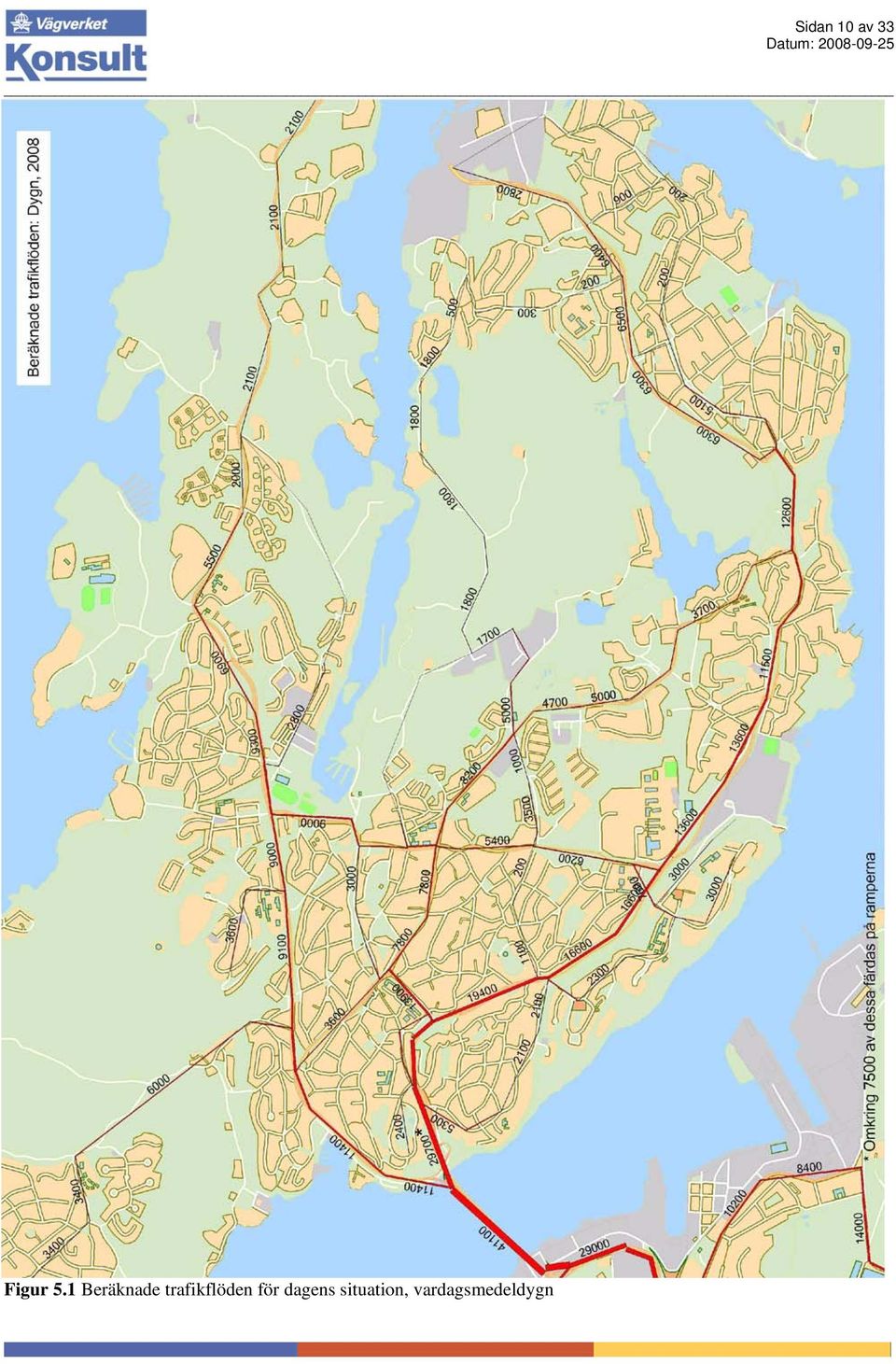 trafikflöden för