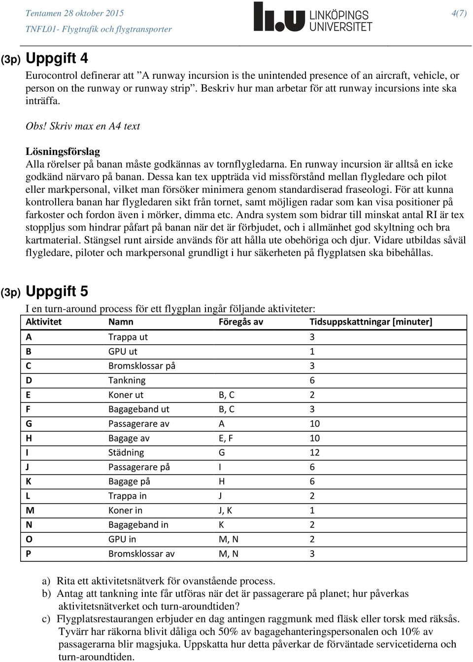 Dessa kan tex uppträda vid missförstånd mellan flygledare och pilot eller markpersonal, vilket man försöker minimera genom standardiserad fraseologi.