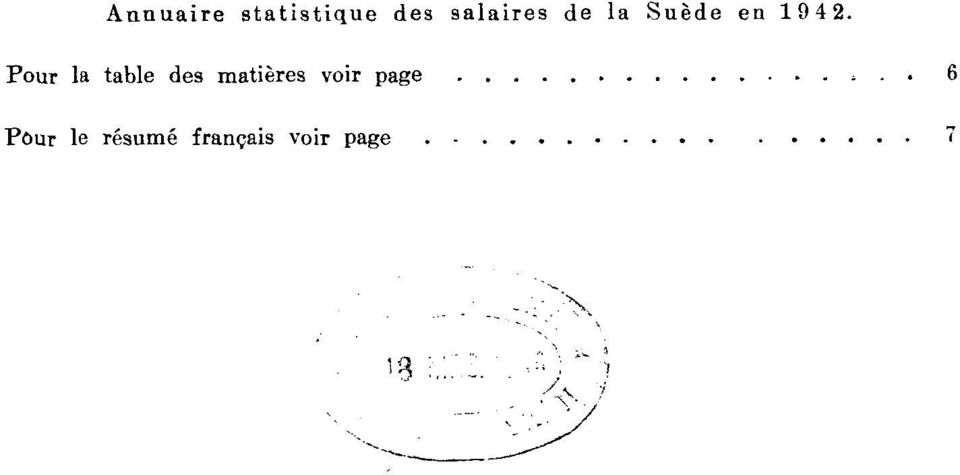 Pour la table des matières voir